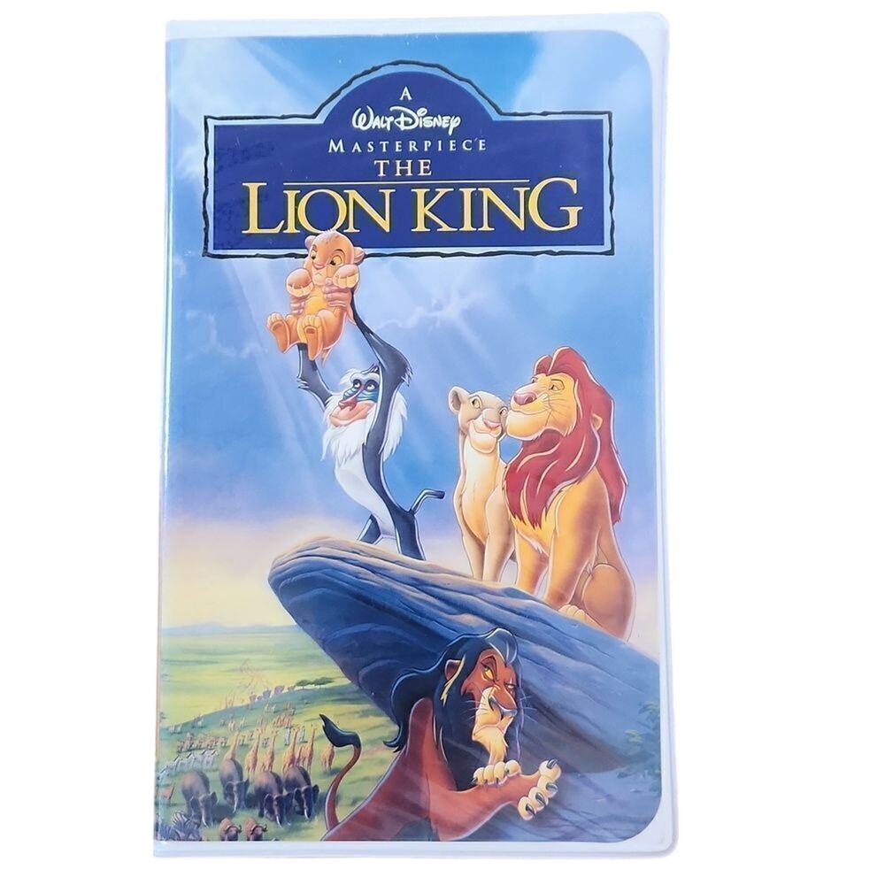 Walt Disney Masterpiece,The Lion King VHS tape Family Home Entertainment